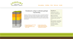 Desktop Screenshot of geostart.pl